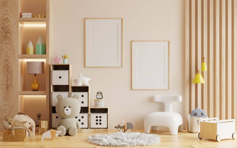 Organizacja pokoju dziecięcego.